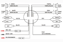 Магнитола Marine Rocket MRH-833, серебристый ободок