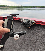 Держатель удилища Волга + монт. площадка с замком + переходная площадка в Т-паз, арт. RR0311