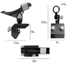 Держатель удочки LODFORT регулируемый с креплением на ликтрос