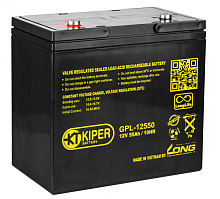 Аккумуляторная батарея Кипер GPL-12550H 12V/55Ah