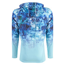 Футболка FHM Mark Hoodie V2, принт голубой/мятный