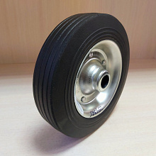 Запасное колесо 200х50 мм. WINTERHOFF, 200 кг. (цельнорезиновое)