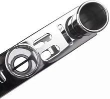 Подставка под удилище, 3 стакана, нерж. сталь