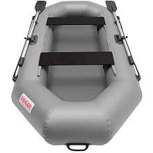 Надувная лодка ПВХ Роджер Классик 2500, серый