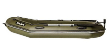 Надувная лодка ПВХ Барк В-260NPD (свeтлo-cepый)