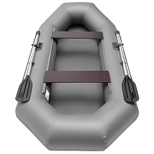 Надувная лодка ПВХ Роджер Классик 2800, серый
