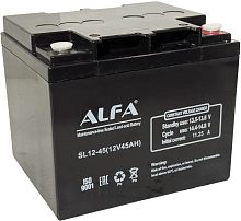 Аккумулятор ALFA 45Ah 12V (тяговый)