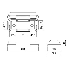 Крышка влагозащищенная для магнитолы SM3000