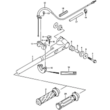 Румпель Suzuki