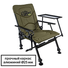 Кресло складное рыболовное Norfin (Норфин) Windsor NF 20601 со столиком и держ. для удочек 