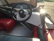 Мини консоль съёмная на лодку ПВХ белый, серый, графит, красный