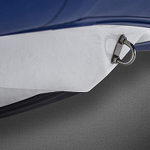 Лодка РИБ Stel R 375 Elen пластик. законцовки + броня на баллонах + рым