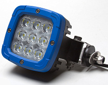 Универсальная светoдиодная рабочая фара FT-036 LED ALU, 9 диодов, 34 Вт, 2800 лм, 12/54 В