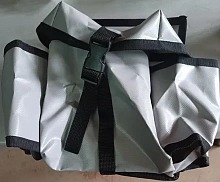 Сумка-органайзер с бутылкодержателем для лодки ПВХ с креплением на ликтрос