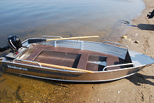 Лодка алюминиевая ВиндБот 38 М