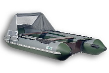 Носовой тент в сборе для лодки РИБ Стел R-375 (ПВХ 470)