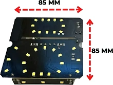 Светодиодная плата для заднего фонаря прицепа с подсветкой номера (комплект, 2 шт.)