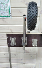 Держатель датчика эхолота (перекидные транц. колеса).