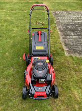 Газонокосилка бензиновая самоходная Senci LMA22S04, 3.5 кВт, ширина скашивания 55 см, травосборник 65 л