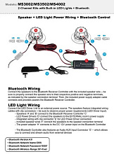 Потолочный светильник-динамик Diibeisi, Bluetooth, RGB-подсветка, 2x15Вт 