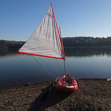 Парус латинский 4.2 кв.м. с рейками