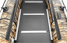 Надувная лодка ПВХ Роджер Хантер Киль 3500 (МАЛОкилевая), лес