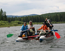 Надувной катамаран Валдай-2