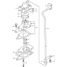 Водяной насос Suzuki DF5