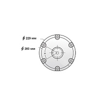 Стойка под сиденье, 76 см, комплект. (d-73 мм.)