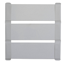 Надувная лодка ПВХ Колибри К-270Т (св. серый - оранжевый, ПВХ 1100 г/м², реечная слань)