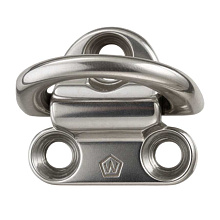 Крепежная планка 64х35 мм с проушиной 8.5 мм, нержавеющая сталь (Homer)