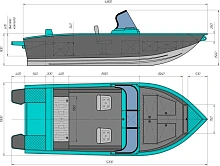 Катер ТРИЕРА 470 Fish