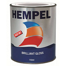 Эмаль однокомпонентная Hempel Brilliant Gloss, темно-белый, 0,75 л.