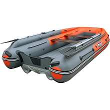 Надувная лодка ПВХ Риф Тритон 425 Fi S-Max (интегр. фальшборт, НДНД)