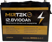 Аккумуляторная батарея Mirtek LiFePO4, 12.8 V, 100 Ah