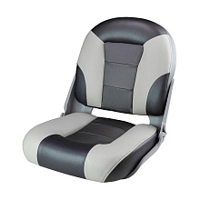 Кресло складное SKIPPER PREMIUM, черный/серый/темно-серый