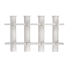 Держатель удилища, 4 стакана, белый