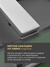 Надувная лодка ПВХ Роджер Зефир 3500 Лайт, НДНД, комплектация Люкс