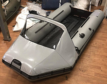 Тент носовой (стекло) для лодки Касатка 385