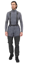 Костюм зимний Хантсмен Горка-Люкс -25°С серый (ткань Breat)