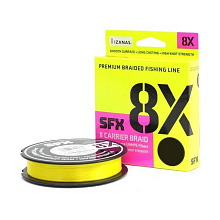 Леска плетеная SFX 8X, желтая, 135 м, 0.128 мм, 7.3 кг, PE 0.6