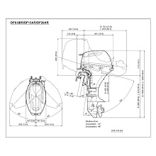 Лодочный мотор Сузуки DF 20 ATL