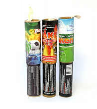 Факел зеленого, красного, синего, оранжевого огня