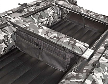 Надувная лодка ПВХ Ковчег 320 НДНД, серый камуфляж комплектация МАКС