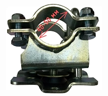 Поворотный хомут опорного колеса d=50 мм