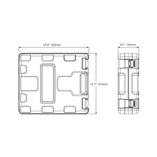 Комплект портативный для мытья палубы SeaFlo, 12 В, 17 л/мин.