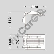 Уголок защитный для стяжных ремней, арт. FCC10P