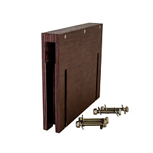 Накладка на транец для поднятия мотора 300х250 мм. (транец 32 мм.).