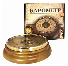 Баротермометр КРЭТ БТК СН 16, д. 210 мм. (шлиф. золото)