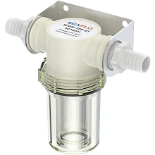 Фильтр грубой очистки SeaFlo 19 мм. (3/4"), белый корпус